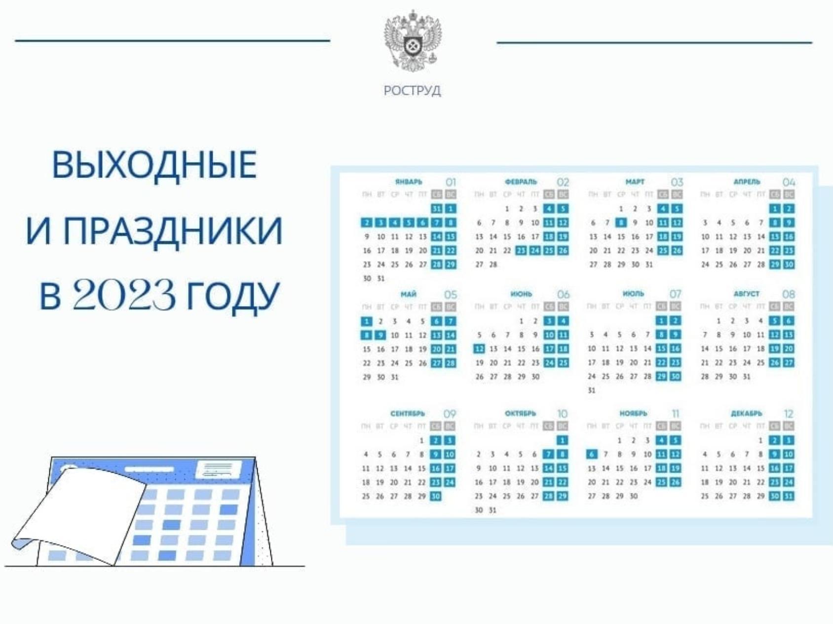 Выходные дни января 2024 года производственный календарь