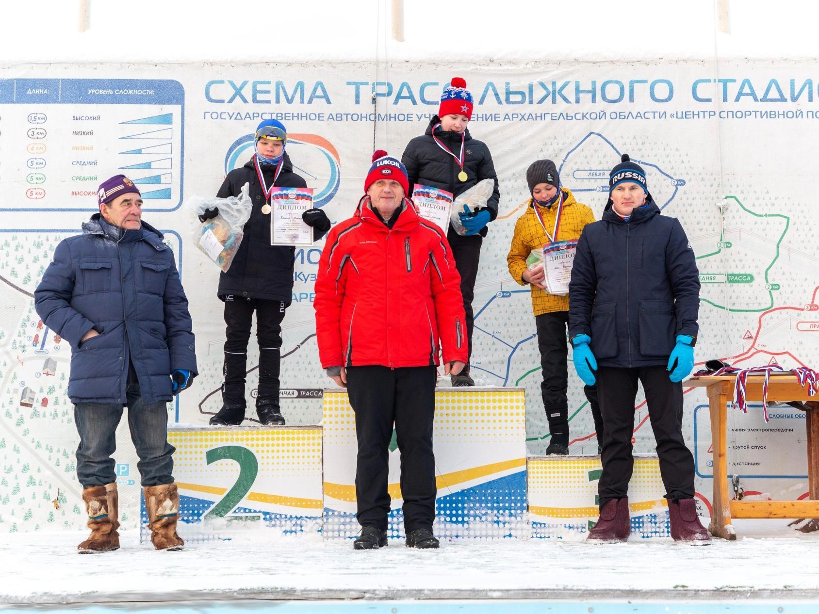 В Поморье прошла лыжная гонка на призы заслуженного тренера России Валерия  Мелентьева